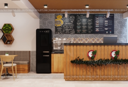 Thiết kế quán cafe Ánh Dương - Tam Hiệp